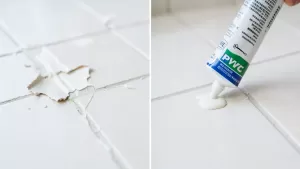 klejenie płytek pcv