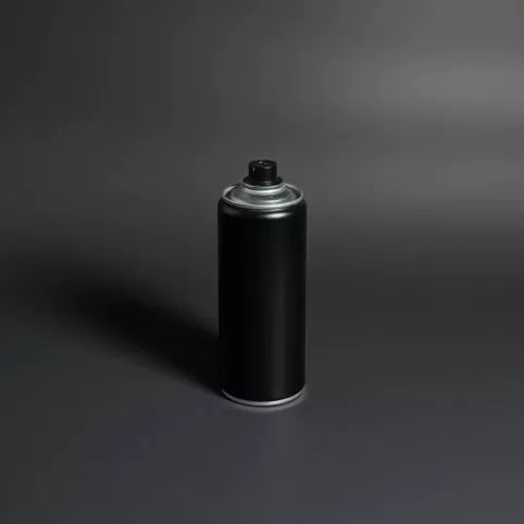 Lakier akrylowy w sprayu czarny