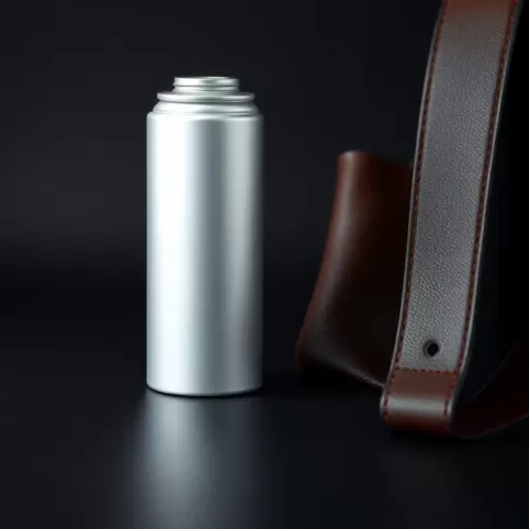 Lakier bezbarwny do skóry w sprayu