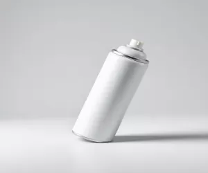 Lakier samochodowy w sprayu biały
