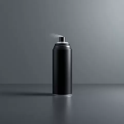 Lakier w sprayu czarny mat