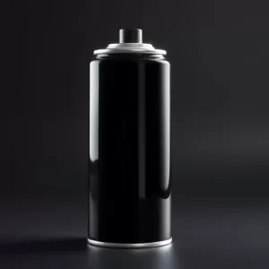Lakier w sprayu czarny połysk