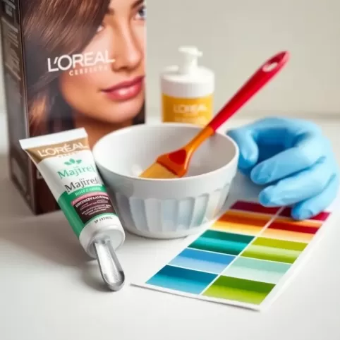 Loreal Majirel jak farbować