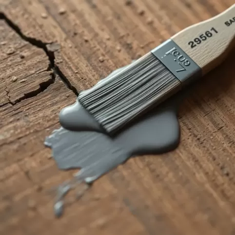 Malowanie drewna na stary lakier