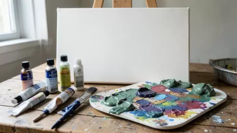Malowanie farbami olejnymi dla początkujących