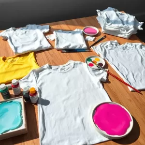 MALOWANIE KOSZULEK farbami akrylowymi