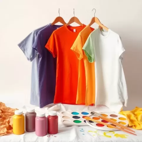 Malowanie KOSZULEK farbami do tkanin