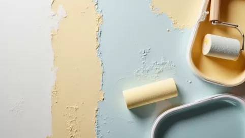 Malowanie ścian pokrytych farbą lateksową