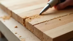 montaż deski barlineckiej na klej