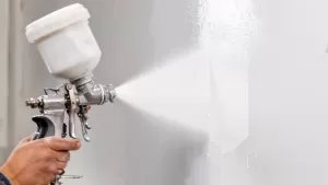 pistolet do malowania farbami lateksowymi