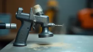 pistolet do malowania farbami olejnymi