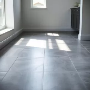 Płytki bez kleju na listwach