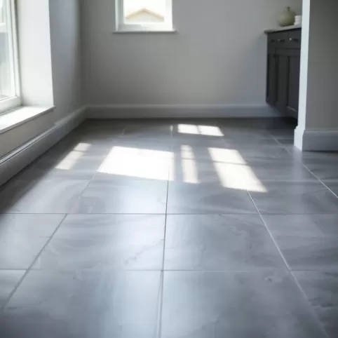 Płytki bez kleju na listwach