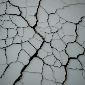 Popękany lakier na samochodzie