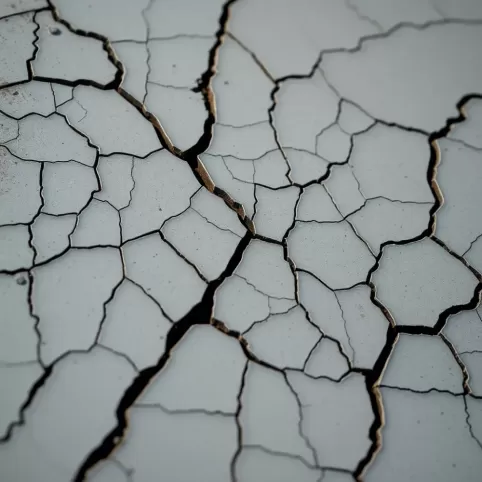 Popękany lakier na samochodzie