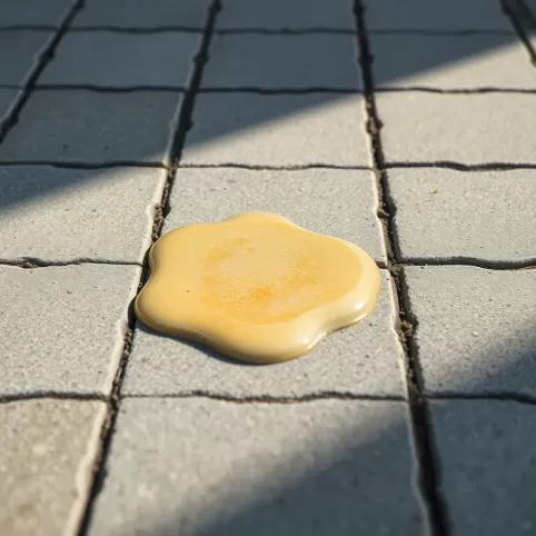 Preparat do usuwania wosku z kostki brukowej