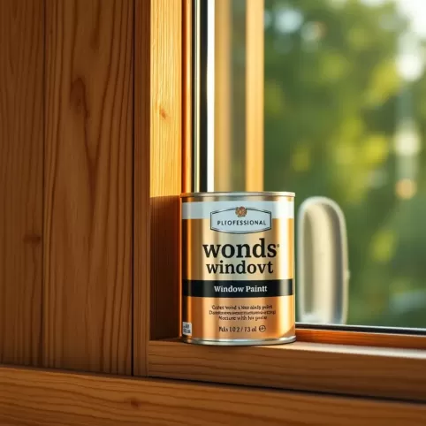 Profesjonalną farba do okien drewnianych