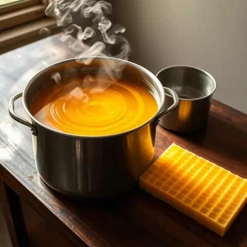 Przerób wosku na węze mazowieckie