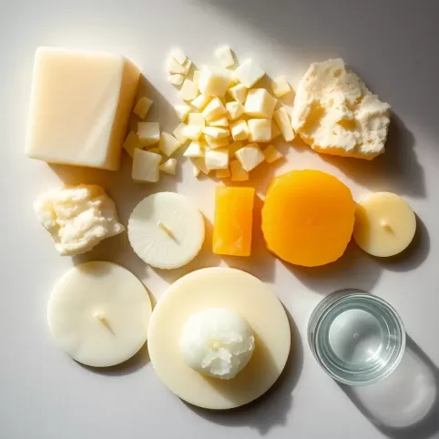 Rodzaje wosku do świec