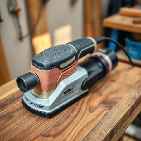 Szlifierka do usuwania farby z drewna