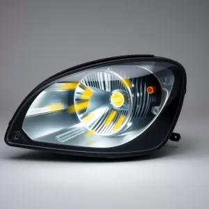 Usuwanie lakieru z lamp samochodowych