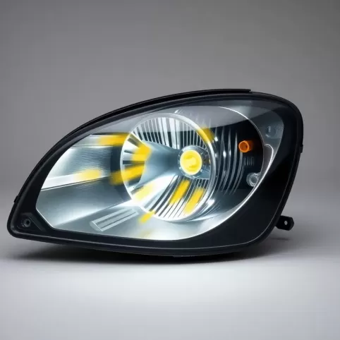 Usuwanie lakieru z lamp samochodowych