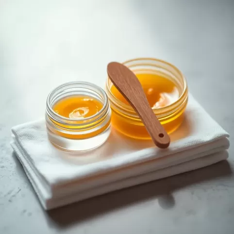 Wosk do depilacji brwi w domu