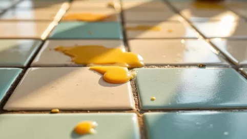 Wosk do płytek szkliwionych