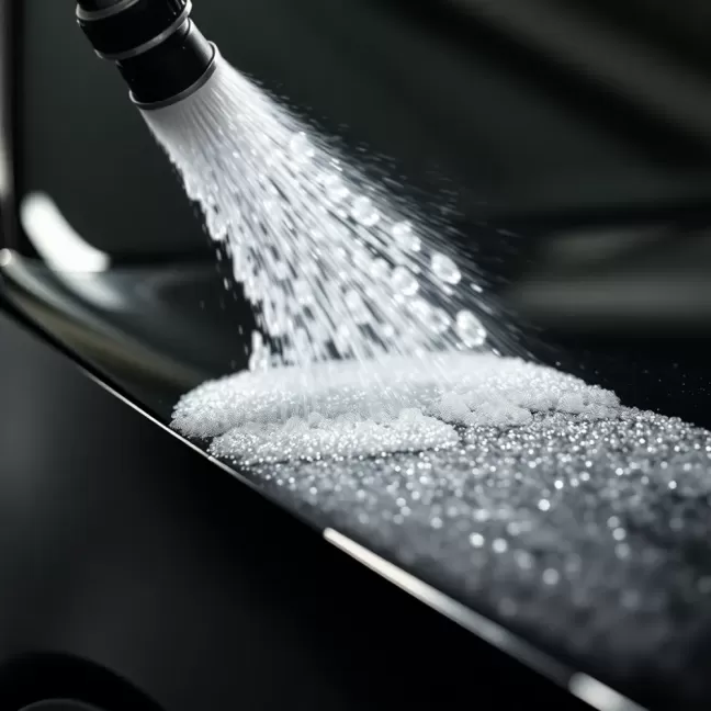 Woskowanie na myjni bezdotykowej