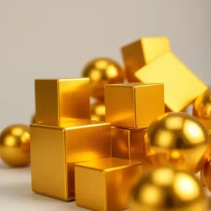 Złota Farba do metalu połysk