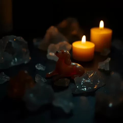 Znaczenie figur z wosku pies