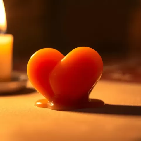 Znaczenie figur z wosku serce