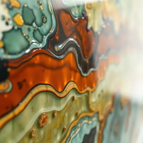 Żywica dekoracyjna na ścianę