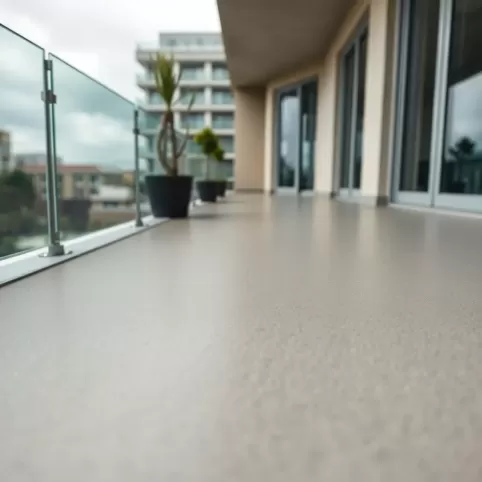 żywica na balkon