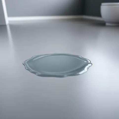 Żywicą w łazience na podlodze