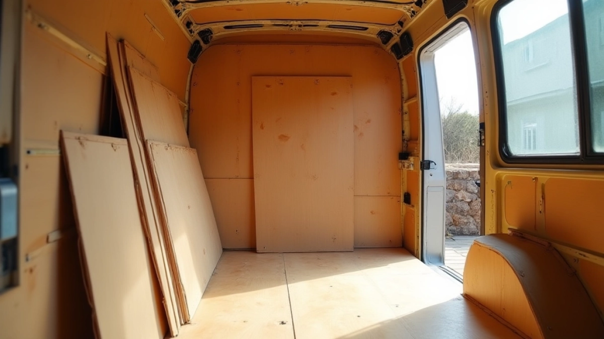 Sklejka do zabudowy busa