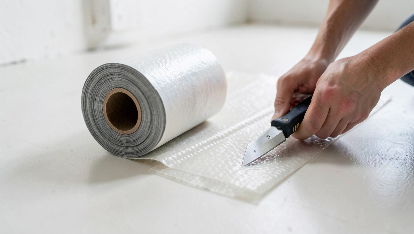 Technika przyklejania maty hydroizolacyjnej