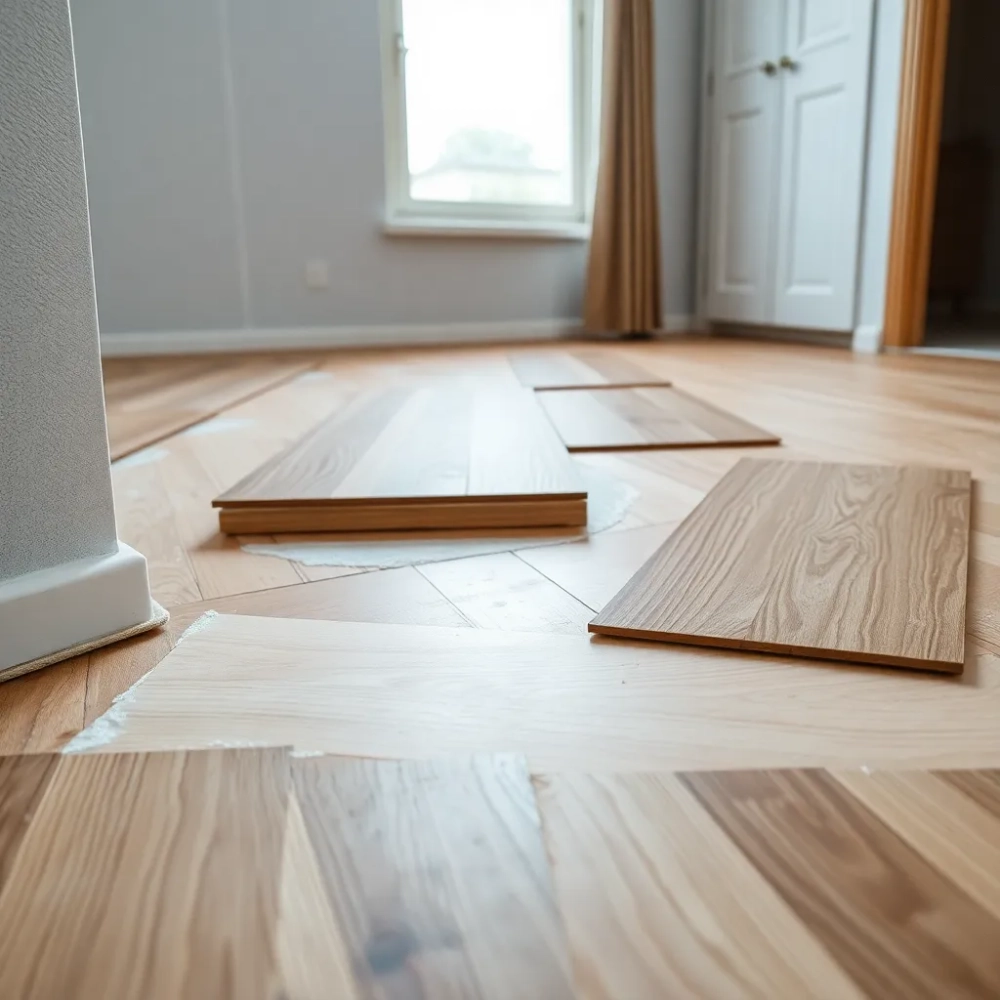 Układanie paneli na klej cena