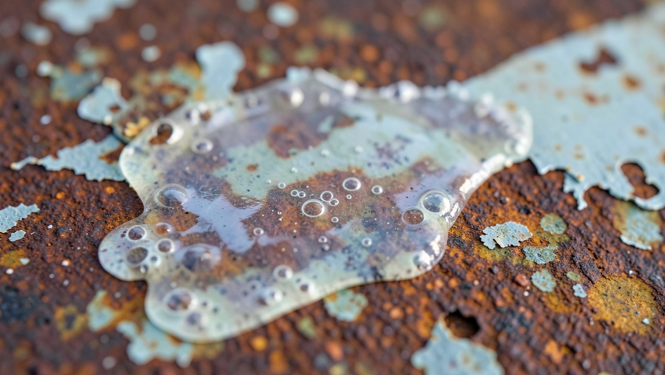 Usuwanie farby z metalu chemikaliami