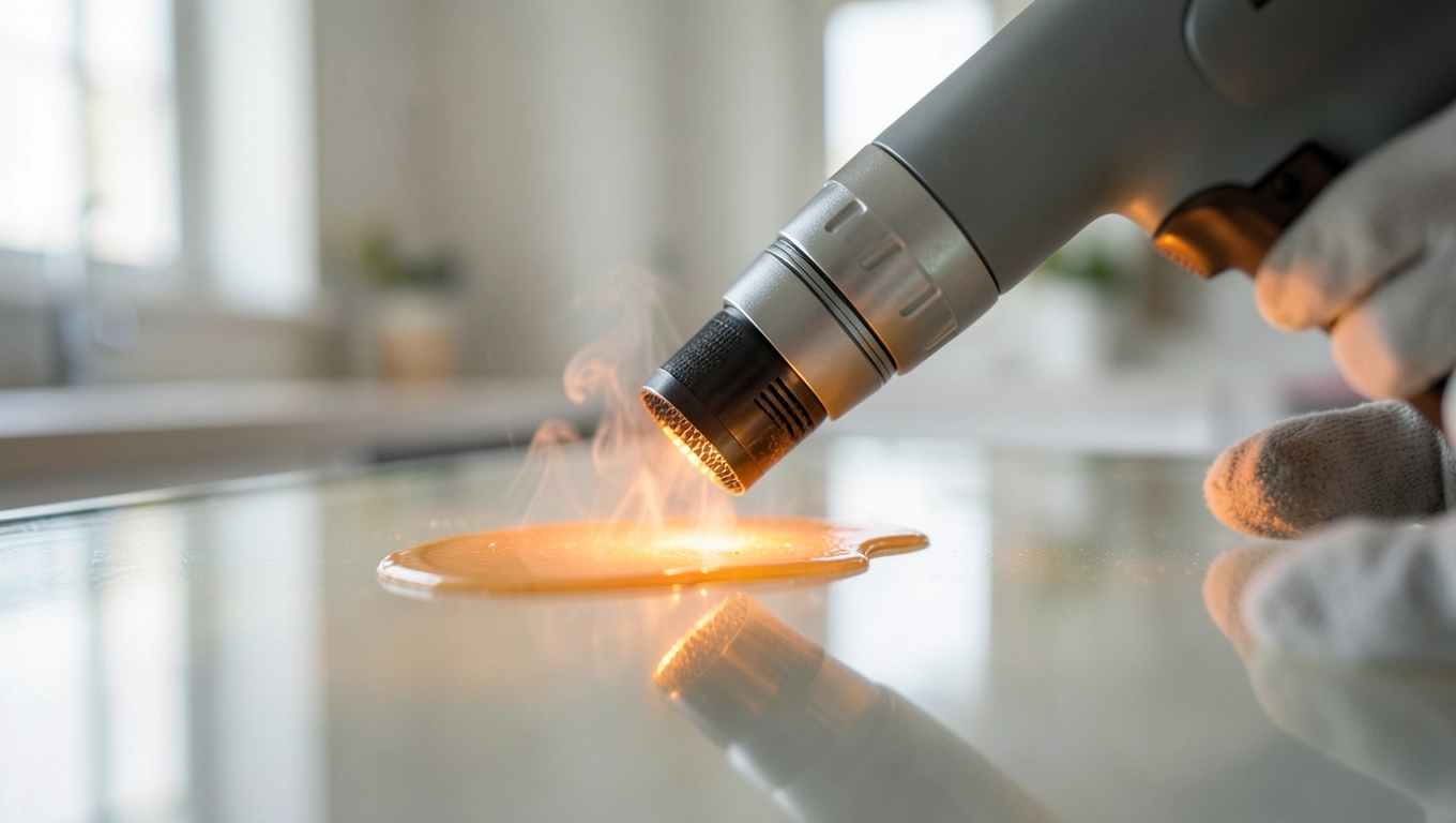 Usuwanie kleju montażowego za pomocą ciepła bezpieczne metody