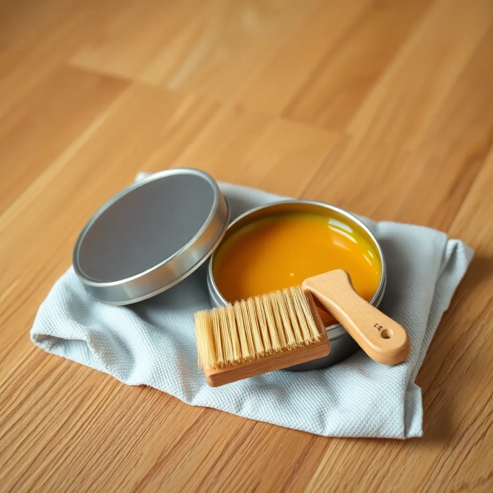 Wosk do podłogi drewnianej