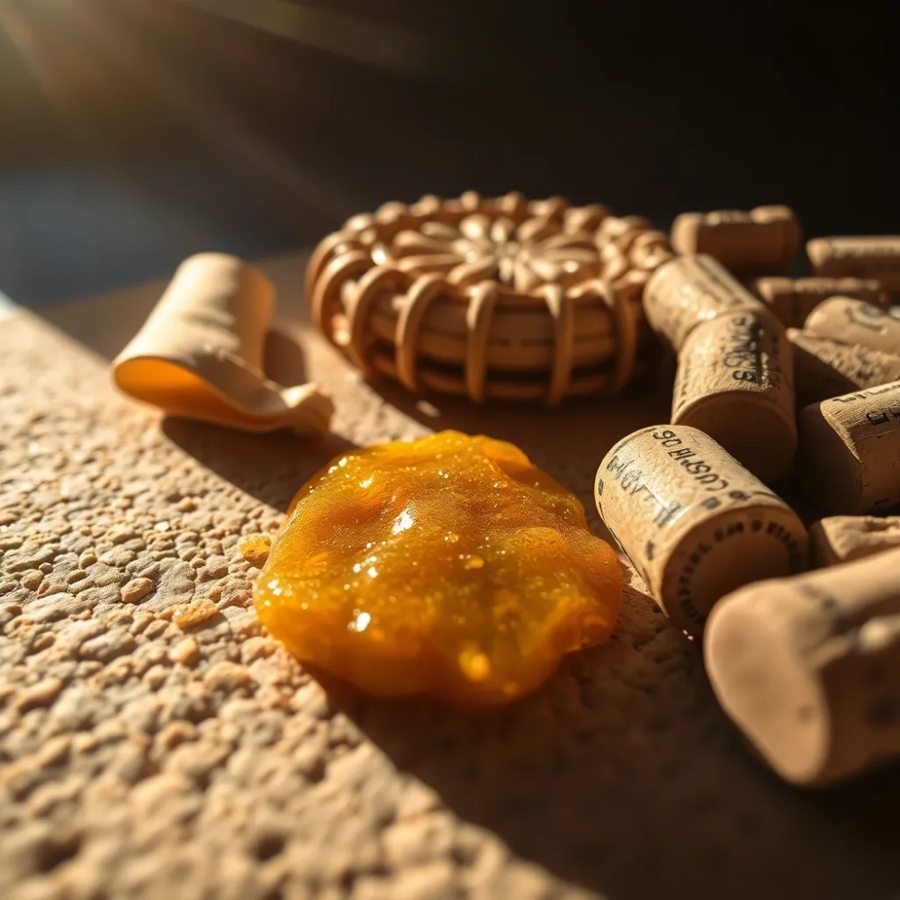 Wosk pszczeli do korka