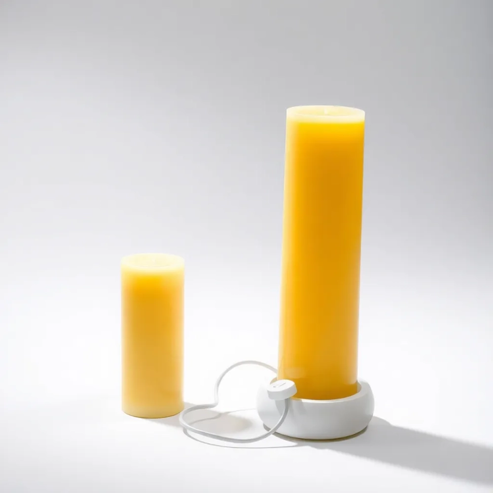 Wosk w rolce z podgrzewaczem