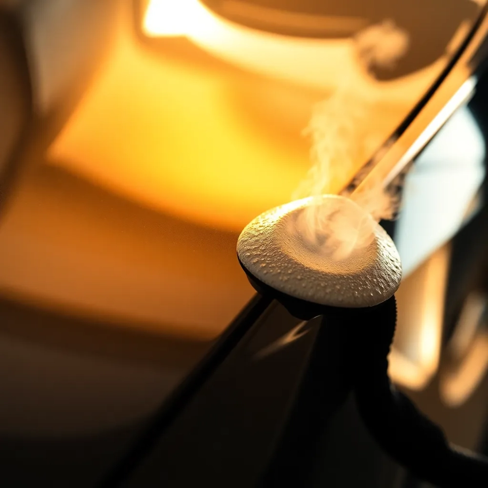 Woskowanie na gorąco samochodu