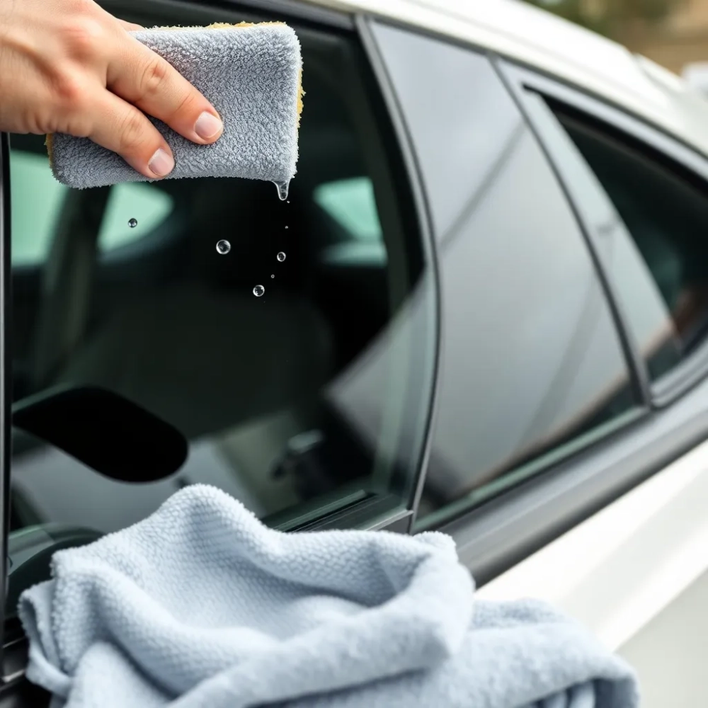 Woskowanie szyb w domu