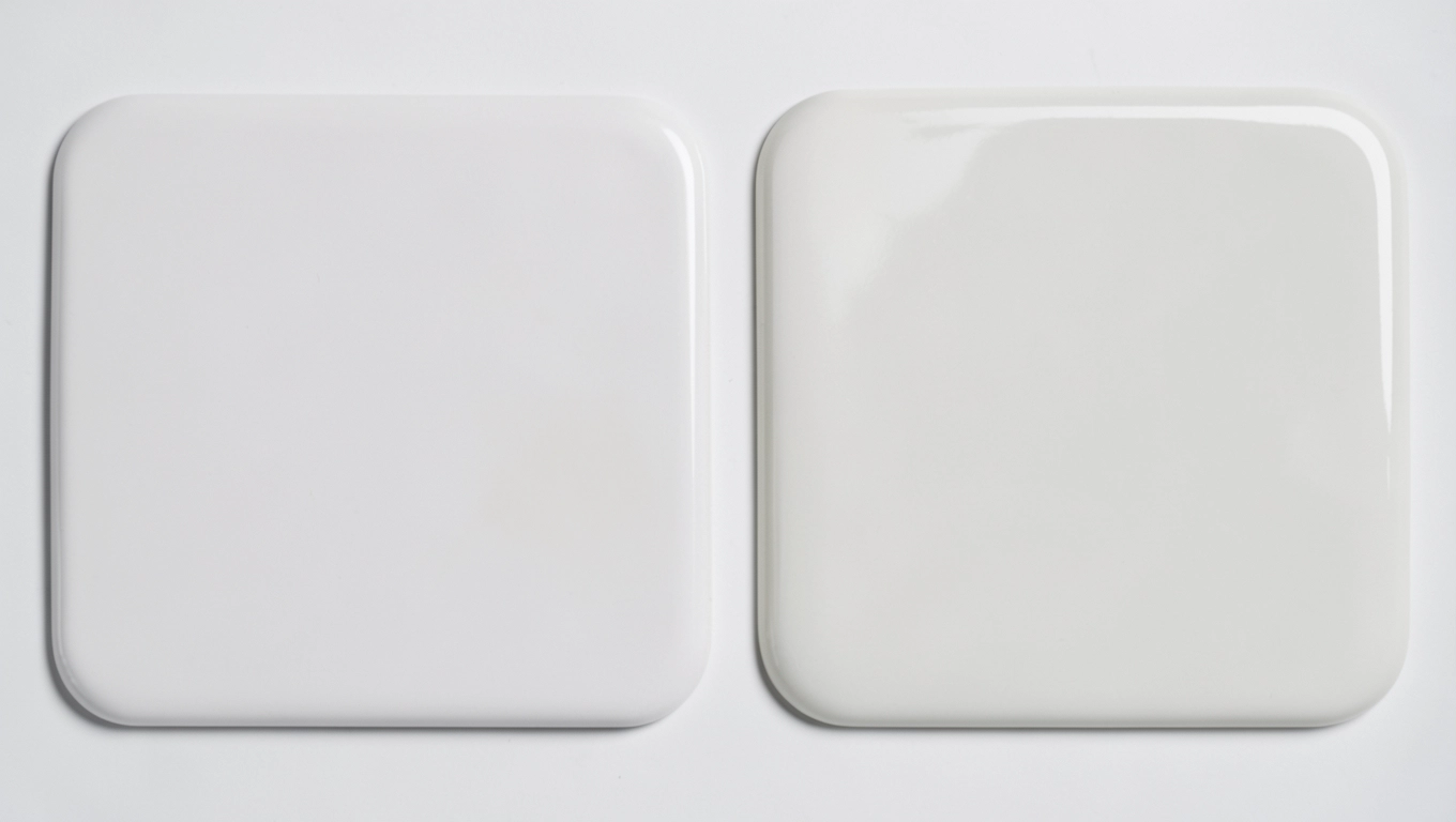 Wykończenia białej farby do metalu