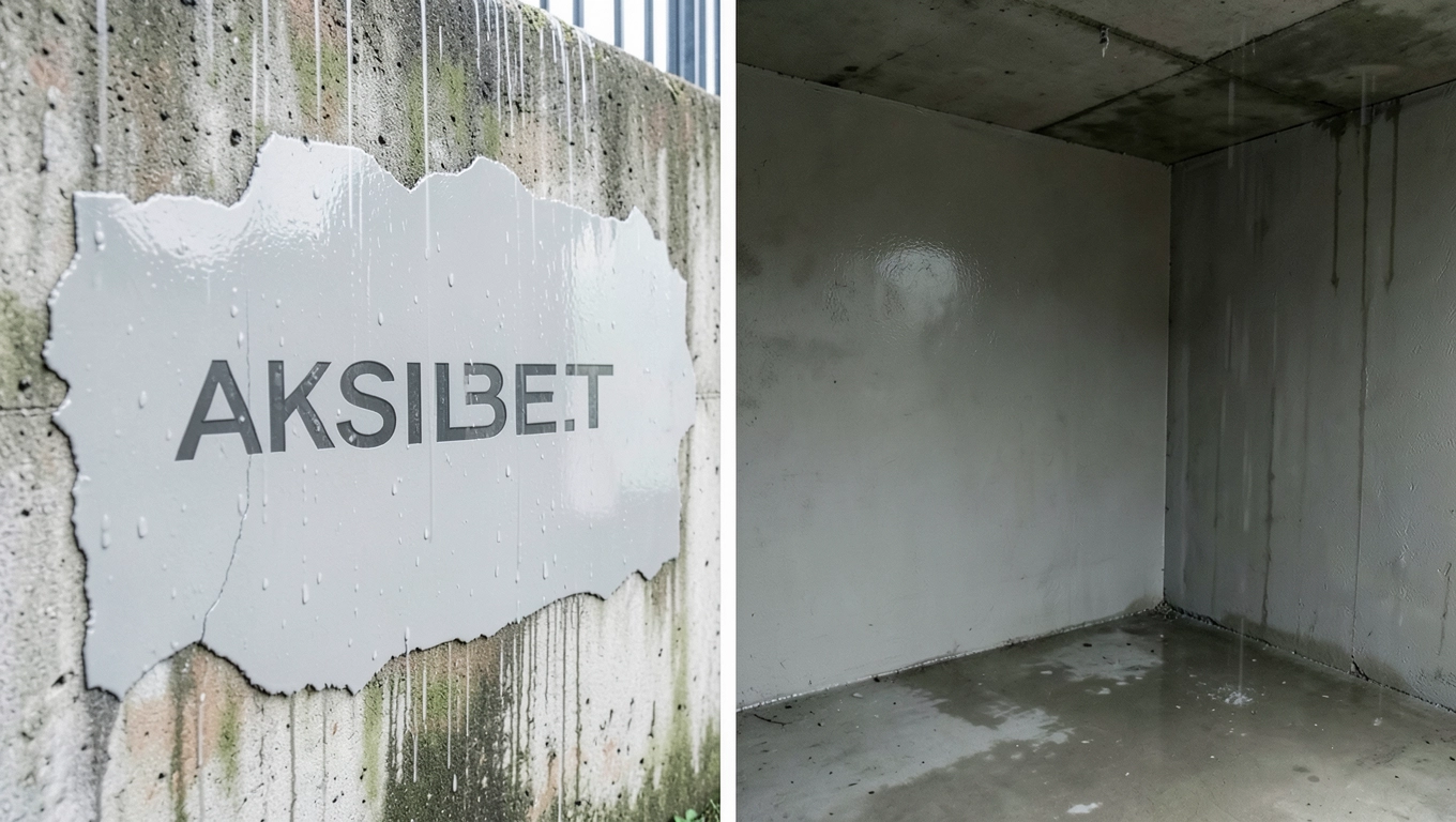 Zastosowanie farby AKSILBET wewnątrz i na zewnątrz