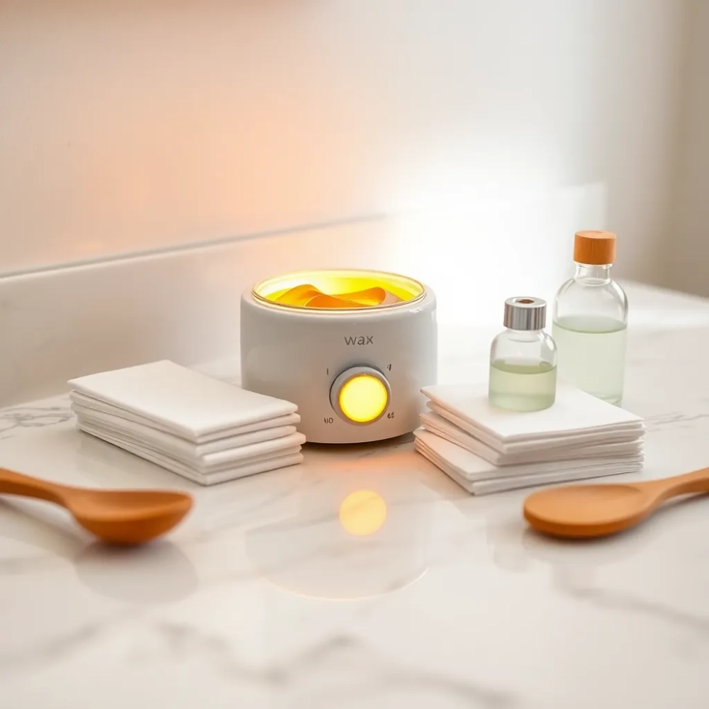 Zestaw do depilacji woskiem w domu