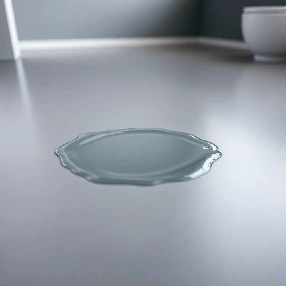 Żywicą w łazience na podlodze