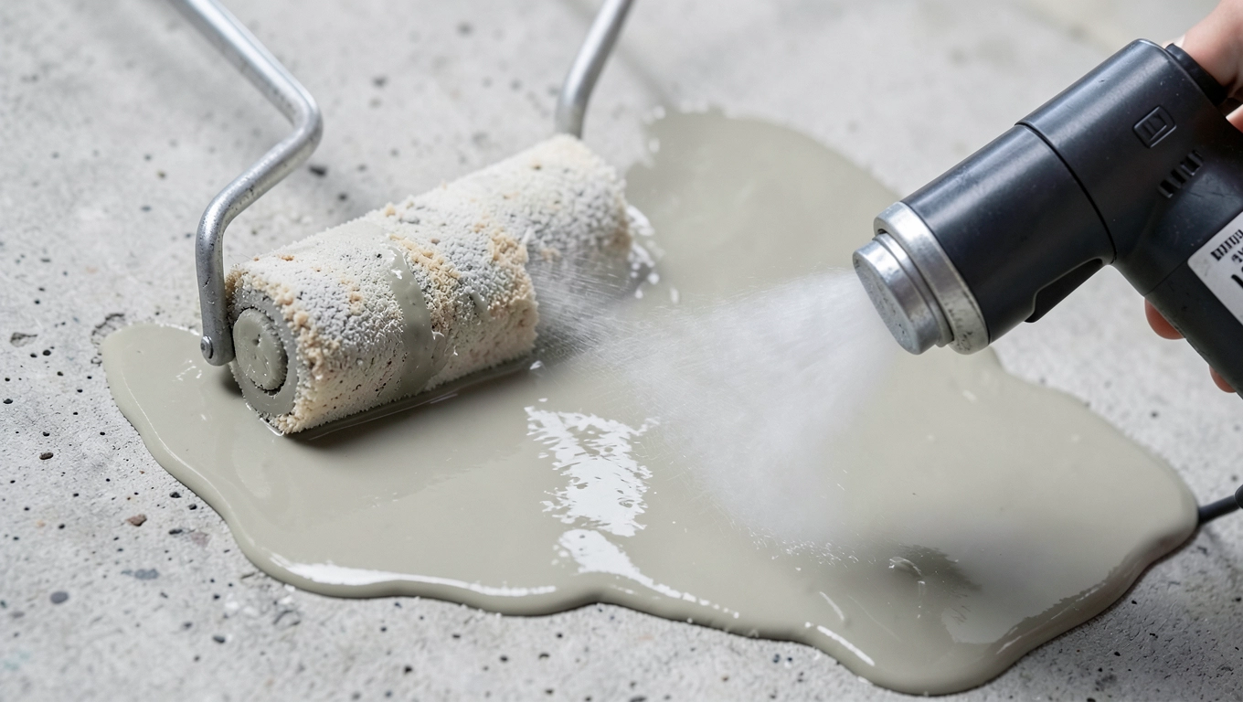 Aplikacja wytrzymałej farby na beton krok po kroku